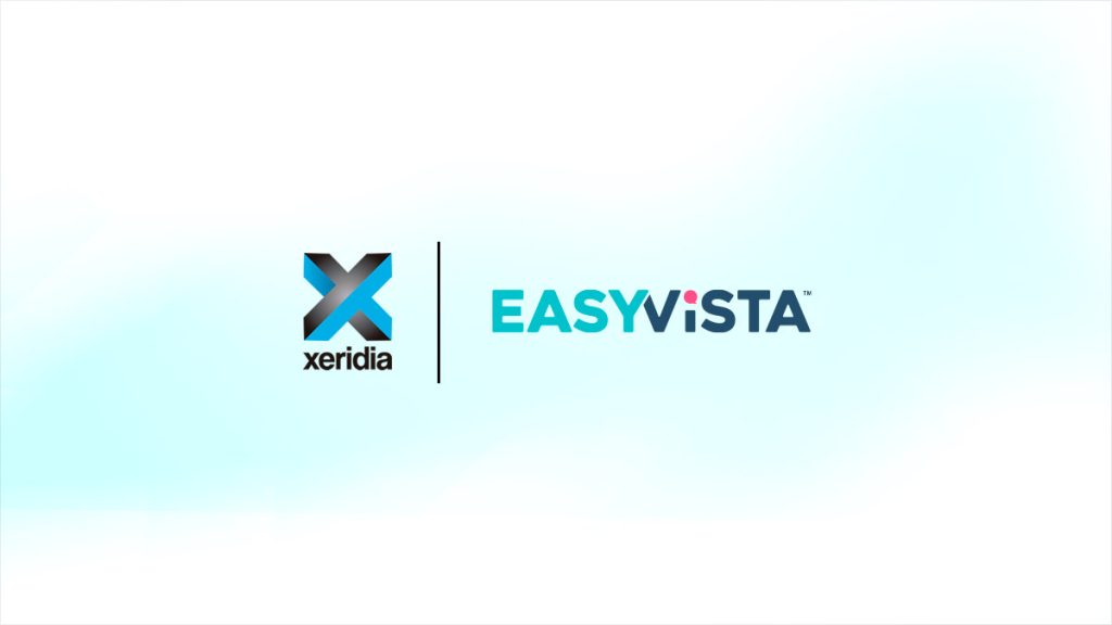 Los logotipos de EasyVista y Xeridia juntos para resolver los desafíos ITSM de las empresas